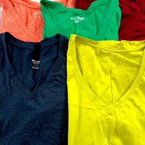 Assorted V Neck Tshirts